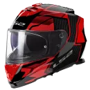 LS2 FF800 Storm II Tracker glänzend rot black